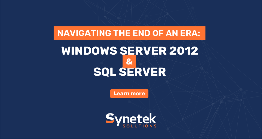 Windows Server 2012 and SQL Server